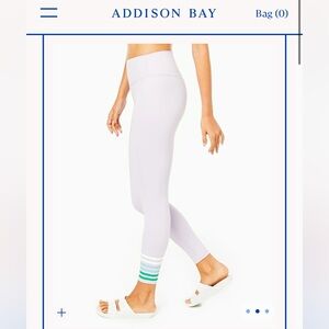 Addison Bay Lavender Everyday leggings; size L